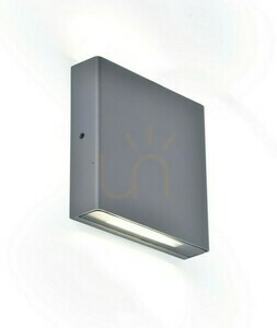 Lutec PILI 5102601125 LED-vägglampa för utomhusbruk, mörkgrå, 8,5 W small 0