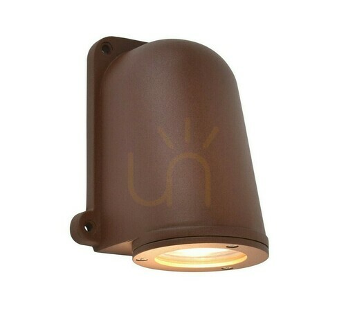 Kontrollera Utomhusvägglampa Lutec ANCOR 5115001445 rostfärgad aluminium LED 7W