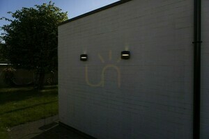 Vägglampa för utomhusbruk Lutec LOTUS LED svart aluminium 5193201012 small 1