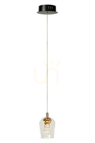 Kontrollera Lucide BERLIANE pendellampa guld LED 00430/04/60