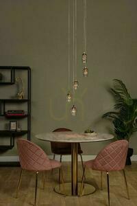 Lucide BERLIANE pendellampa guld 5-ljus LED 00430/21/60 small 3