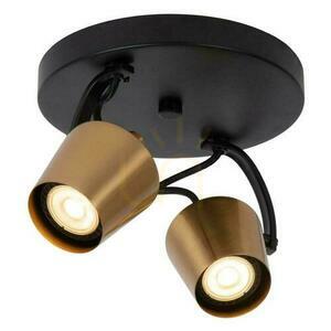 Plafond Lucide EMILE guld svart metall 2xGU10 20 cm 51901/02/02 small 6