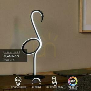 Bordslampa Lucide Flamingo svart LED dimbar 05545/06/99 small 2
