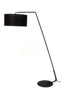 Golvlampa Lucide KELSO svart Japandi metall lin 44719/81/30 small 1