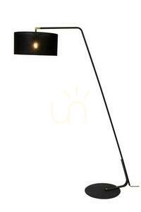 Golvlampa Lucide KELSO svart Japandi metall lin 44719/81/30 small 0