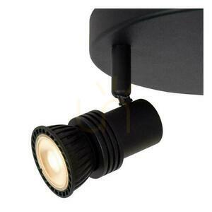 Lucide KIANTI svart takspotlight med 3 vridbara GU10-spotar, metall, Ø 21 cm 53901/13/30 small 4
