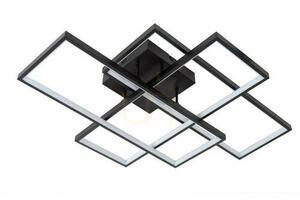 Plafond Lucide LOKERO svart LED 60W 50 cm 78101/60/30 small 1