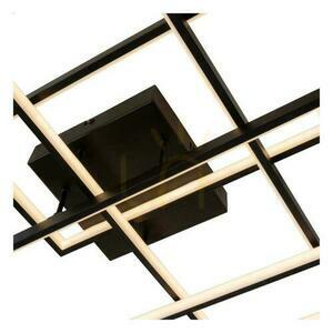 Plafond Lucide LOKERO svart LED 60W 50 cm 78101/60/30 small 3