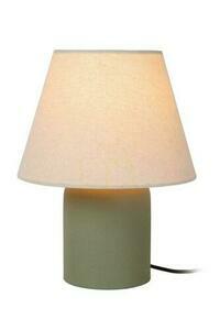 Bordslampa Lucide MACIA grön beige keramik linne Japandi 06527/01/33 small 0