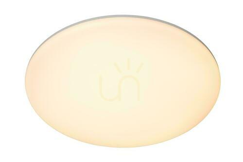 Kontrollera Plafond Lucide OLSON vit LED 35 cm 79190/36/61