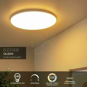 Plafond Lucide OLSON vit LED 45 cm 79190/45/61 small 2