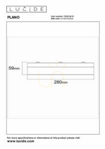 Lucide PLANO LED-plafond Ø 28 cm opal med kromdetalj IP44 16 W CCT 1200 lm 78151/18/61 small 4