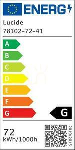 Lucide SAMLING LED-plafond, 72 W, taupe, 90 cm, 78102/72/41 small 5