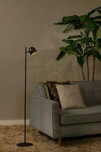 Uppladdningsbar golvlampa Lucide SKANSKA RECH LED 3 W, kaffe, IP44, 137 cm small 3