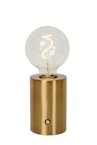 Kontrollera Bordslampa Lucide VIVO guld metall dimbar 52502/01/02