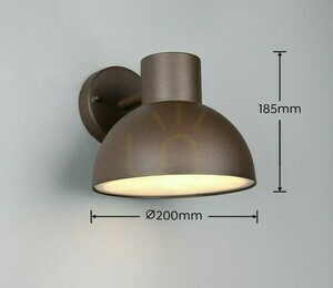 Trio ELBE vägglampa för utomhusbruk 262360124 small 5