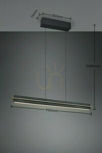 Trio EMERSON taklampa 346710180 small 5