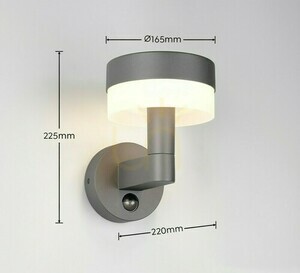 Trio MACKENZIE vägglampa för utomhusbruk 230569142 small 4