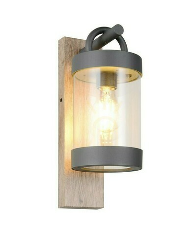 Kontrollera Trio SAMBESI vägglampa för utomhusbruk 204160135