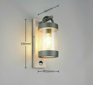 Trio SAMBESI vägglampa för utomhusbruk 204169135 small 4