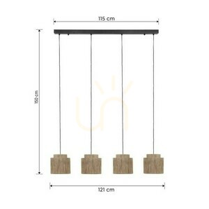 Trio SMILLA taklampa 366800436 small 4
