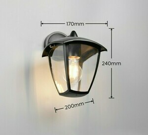 Trio VENTA vägglampa för utomhusbruk 263260132 small 4