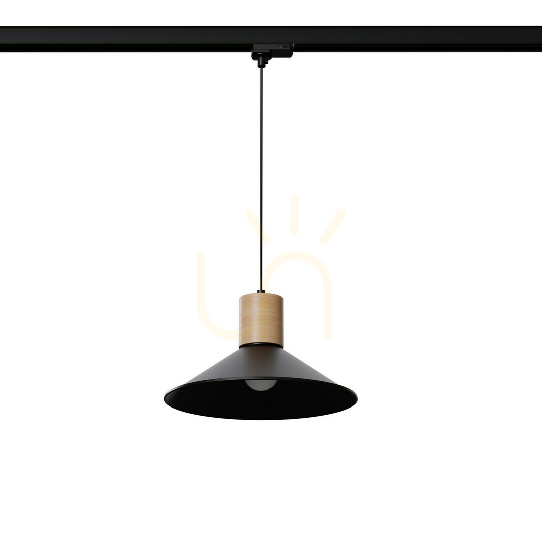 Jaga Black E27 3000 K 7,5 W taklampa 620lm