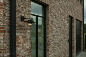 Vägglampa utomhus Lutec Plato svart LED 7W aluminium 5213402012 small 1