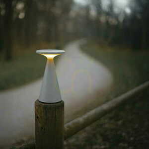 Bordslampa Max Light Funghi T0064 grå 20 cm IP44 LED dimbar small 2