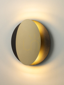 Vägglampa Sigma OVO 2xG9 svart/guld SKU 40871 2 Vägglampa Sigma OVO 2xG9 svart/guld SKU 40871 small 2