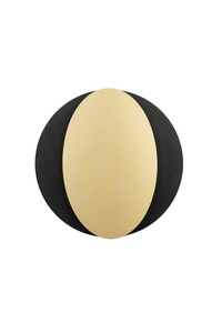 Vägglampa Sigma OVO 2xG9 svart/guld SKU 40871 0 Vägglampa Sigma OVO 2xG9 svart/guld SKU 40871 small 0