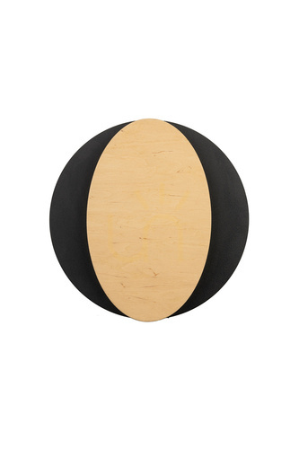 Kontrollera Vägglampa Sigma OVO 2xG9 svart björk 26 cm SKU 40872