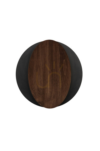 Kontrollera Vägglampa Sigma OVO 2xG9 svart plywood 26 cm SKU 41119