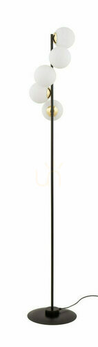 Kontrollera Golvlampa Sigma Piano svart mässing 5xG9 SKU 50365