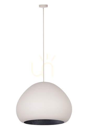 Kontrollera Pendellampa Sigma LAVA 1xE27 beige svart 52 cm SKU 41083