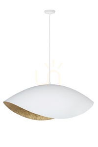 Pendellampa Sigma SONA vit guld E27 41098 small 0
