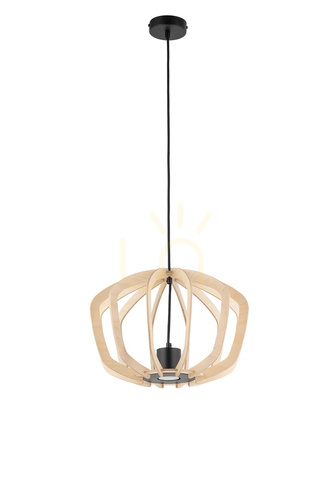 Kontrollera Pendellampa Sigma Summer trä björk svart 1xGU10 SKU 40925