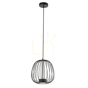 Pendellampa Sigma BELL PLUS svart GX53 24 cm SKU 40877 small 0