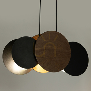 Pendellampa Sigma TOLA 3xE27 svart SKU 40893 small 1
