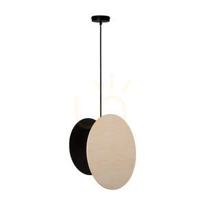 Pendellampa Sigma TOLA svart björk E27 40894 small 0