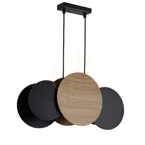 Kontrollera Pendellampa Sigma TOLA 3xE27 svart ek 41093