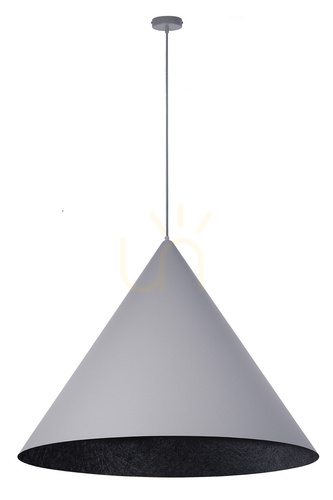 Kontrollera Pendellampa Sigma VESUVIO 3xE27 grå svart 77 cm 41055
