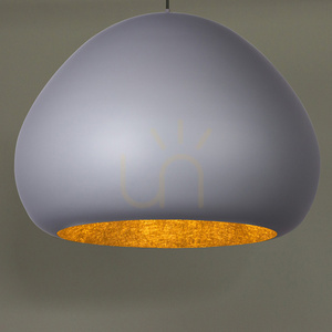 Pendellampa Sigma LAVA 1xE27 grå 52 cm SKU 41078 small 1