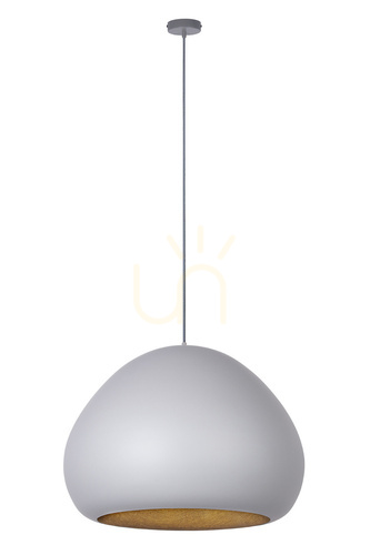 Kontrollera Pendellampa Sigma LAVA 1xE27 grå 52 cm SKU 41078