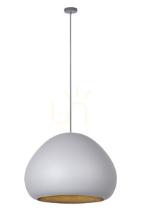 Pendellampa Sigma LAVA 1xE27 grå 52 cm SKU 41078 small 0