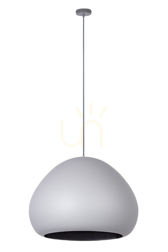 Kontrollera Pendellampa Sigma LAVA grå svart 52 cm E27 SKU 41079