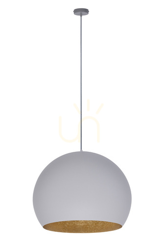 Kontrollera Pendellampa Sigma Margo grå guld 46 cm E27 SKU 41089