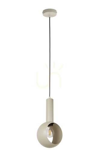 Kontrollera Pendellampa Sigma VITRUM grå beige E27 1x SKU 41105
