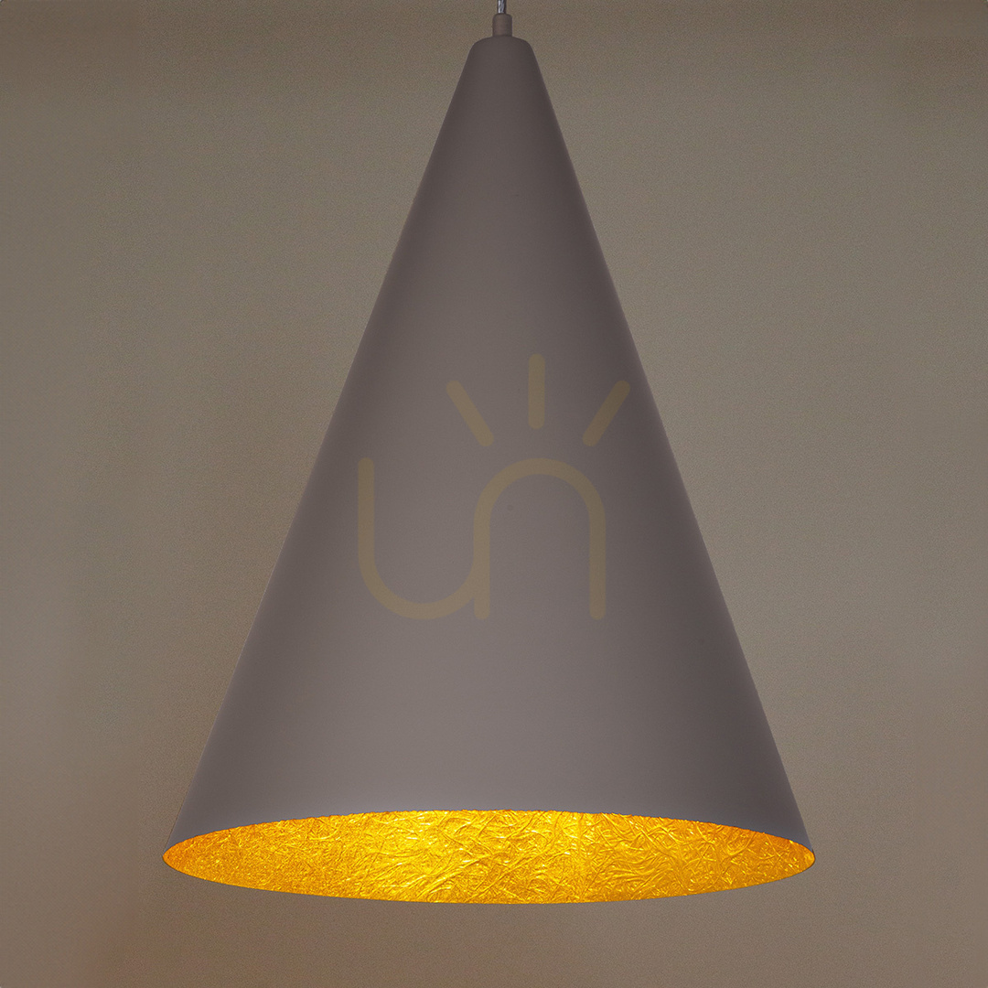 Utsikt Pendellampa Sigma VESUVIO taupe/guld E27 35 cm 41056 Pendellampa Sigma VESUVIO taupe/guld E27 35 cm 41056