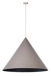Pendellampa Sigma VESUVIO svart taupe E27 77 cm 41064 small 0